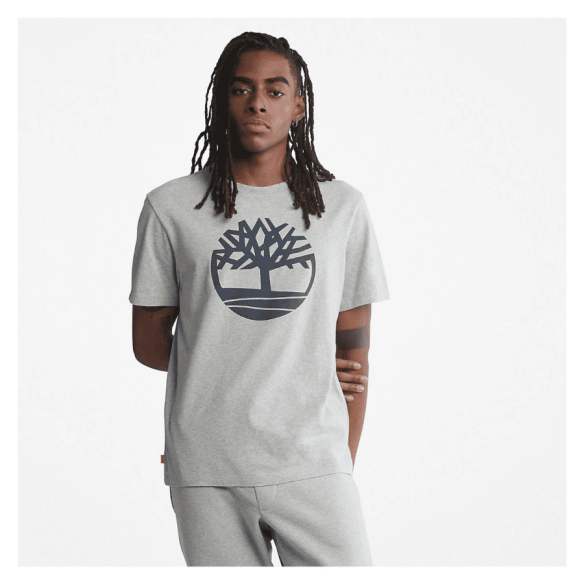 T-shirt bio Timberland Brand Tree : Confort et durabilité