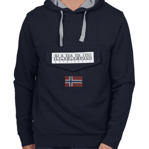 Napapijri Burgee Sum 3 Sweatshirt: Comfort and Style in Organic Cotton