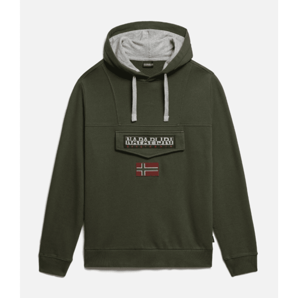 Napapijri Burgee Sum 3 Sweatshirt: Comfort and Style in Organic Cotton