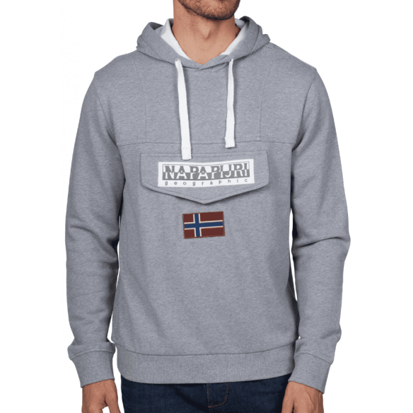 Napapijri Burgee Sum 3 Sweatshirt: Comfort and Style in Organic Cotton