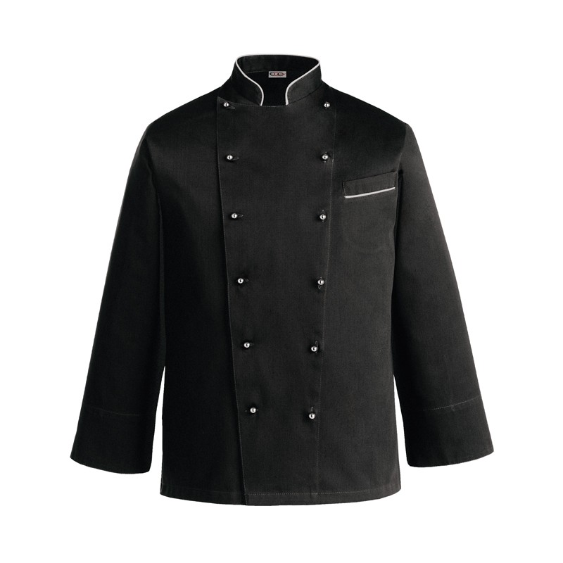 Chaqueta Egochef Black Fat Boy