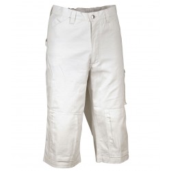 PANTALONS CAPRI BLANC COFRA...