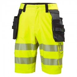 Pantalón Corto de Alta Visibilidad ICU CONSTRUCTION | Helly Hansen Workwear | Veslab