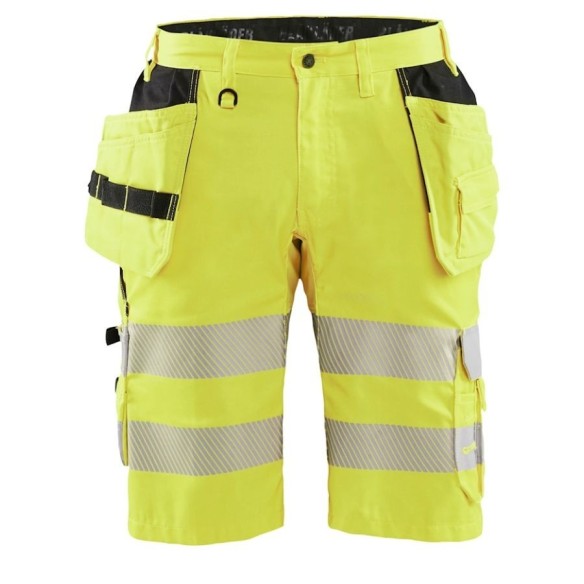 pantalón corto de alta visibilidad elástico 1