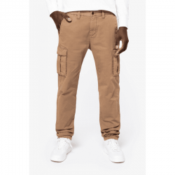 pantalón cargo ecorresponsable efecto lavado 1