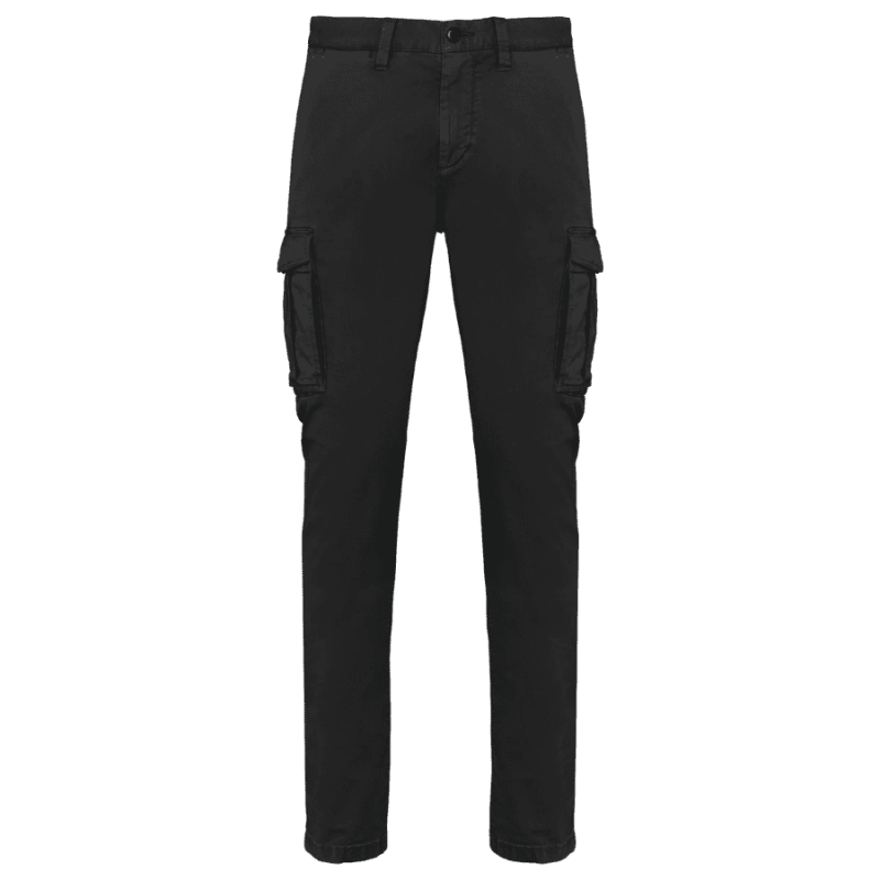 pantalón cargo ecorresponsable efecto lavado 6