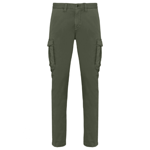 pantalón cargo ecorresponsable efecto lavado 9