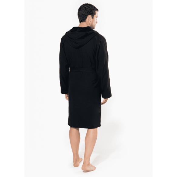 Kariban K140 Bathrobe - Organic Cotton, Hood, Soft and Comfortable