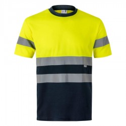 camiseta técnica alta visibilidad bicolor velilla 305506 1