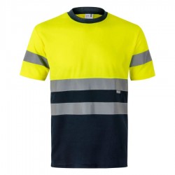 Camiseta Técnica Alta Visibilidad Bicolor 305506 | Velilla | Veslab