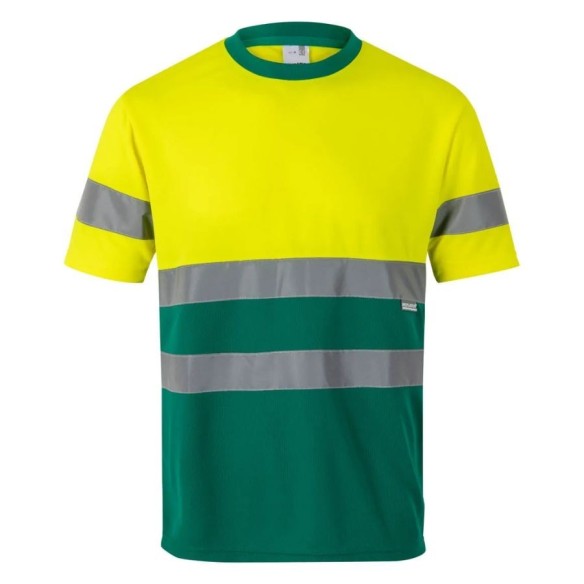 camiseta técnica alta visibilidad bicolor velilla 305506 2