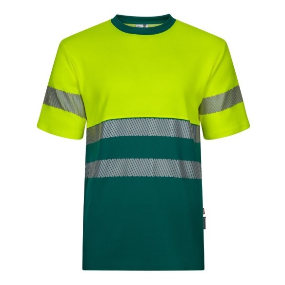 camiseta algodón alta visibilidad bicolor velilla 305509 2
