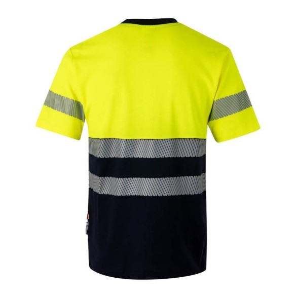 camiseta algodón alta visibilidad bicolor velilla 305509 5