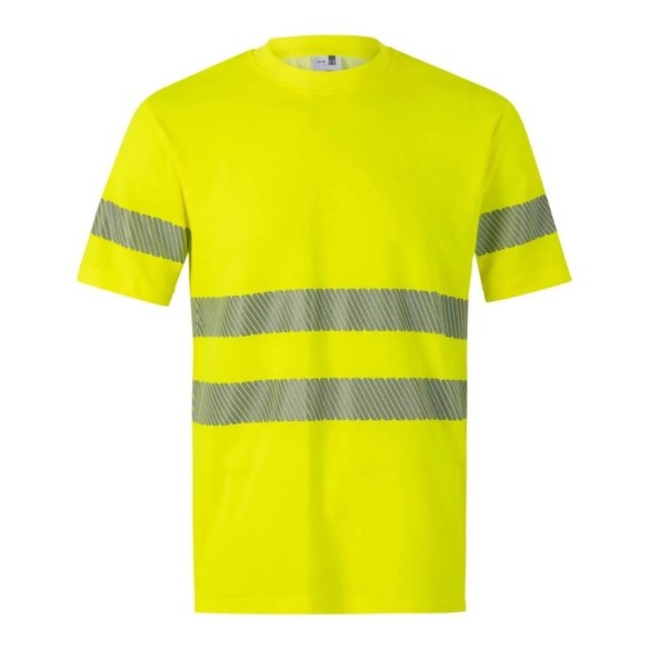 Bi-color long sleeves T-Shirt |High visibility workwear dealer