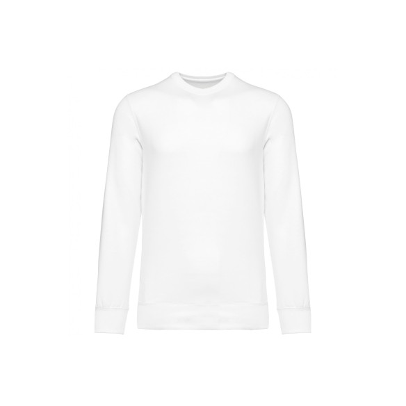 sudadera de cuello redondo reciclada unisex