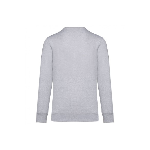 sudadera de cuello redondo reciclada unisex