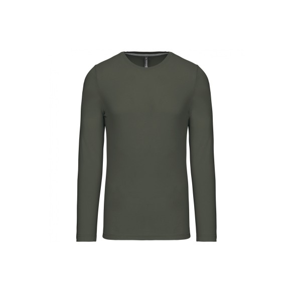 camiseta manga larga cuello redondo 10