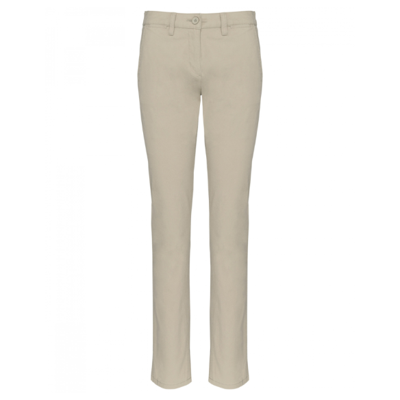 Pantalons xinos de dona Kariban - Tall modern i teixit confortable