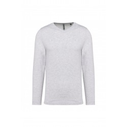 camiseta manga larga cuello pico 19