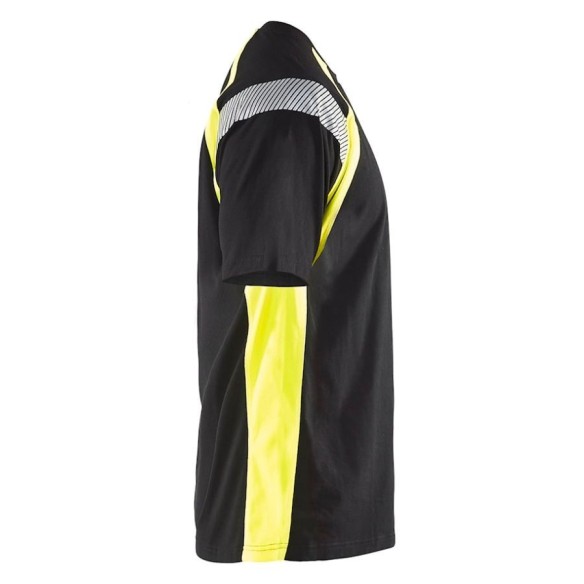 camiseta detalles fluo blaklader 7