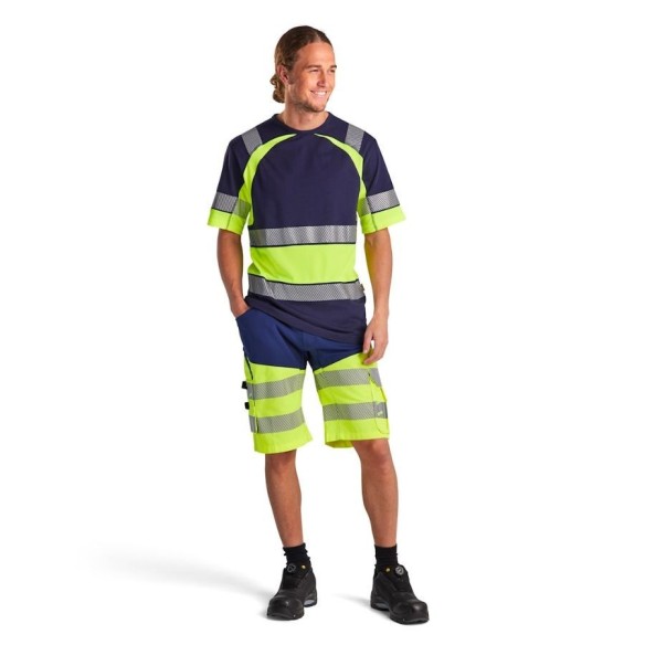 Blaklader Stretch High visibility Shorts 4