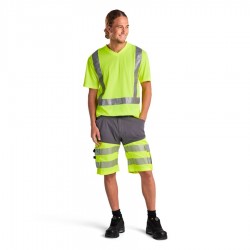 Blakläder Elastic High Visibility Shorts 7