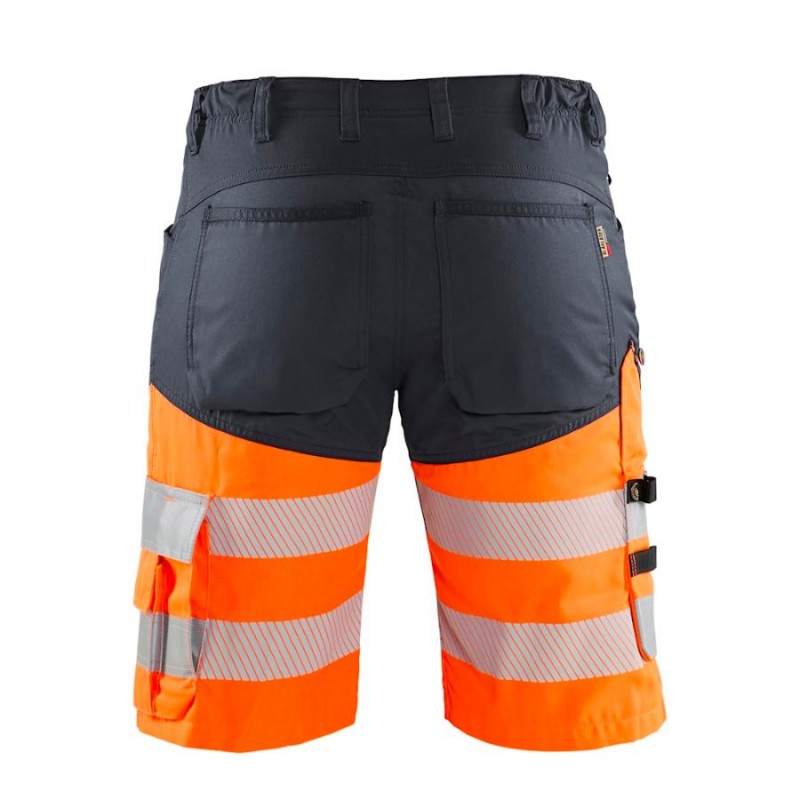 Blaklader Stretch High visibility Shorts back