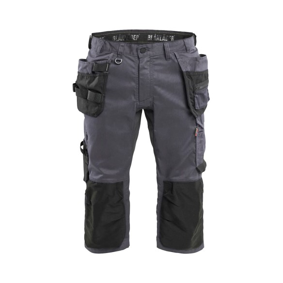 pantalón corto elástico estilo pirata blaklader 1
