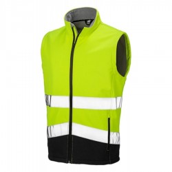 chaleco softshell de seguridad imprimible 1