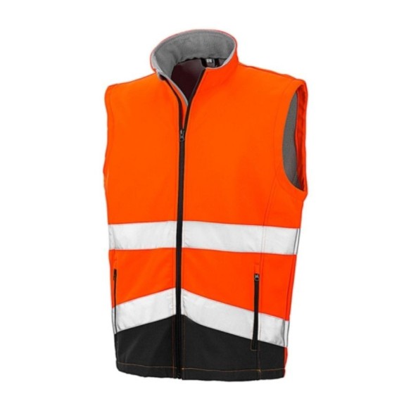 SOFTSHELL SAFETY VEST IMPRIMIBLE