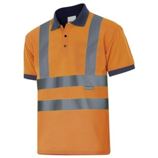 POLO HAUTE VISIBILITE BICOLORE MANCHE COURTE 2