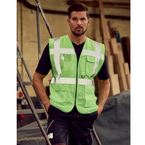Gilet réfléchissant multi-poches | Veslab