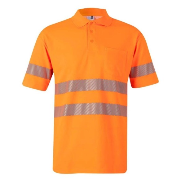 Polo en coton à manches courtes | Vêtements de travail | Velilla | VESLAB.COM
