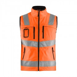 chaleco alta visibilidad soft-shell 3