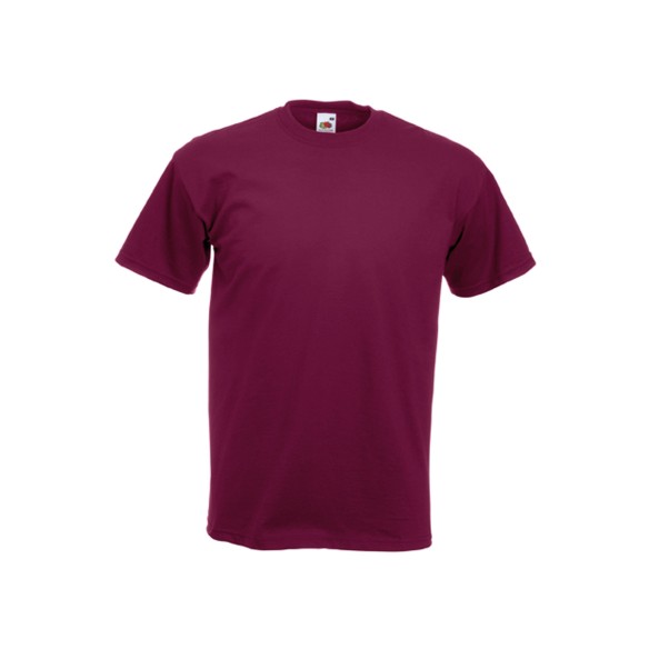 T-SHIRT HOMME COLEUR MANCHES COURTES 100% COTON