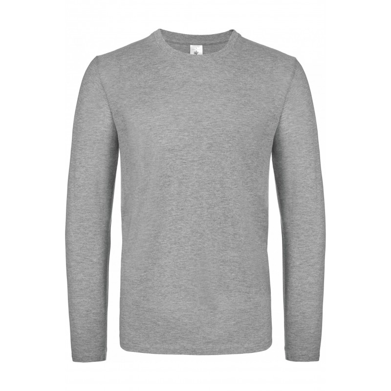 camiseta hombre manga larga 100% algodon 1