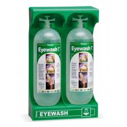 Eyewash station 2 bottles