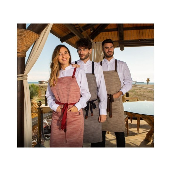 delantal con peto sarga rustica garys 5