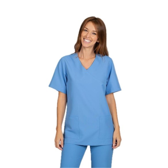 Nerea Unisex Microfiber Sanitary Blouse | Garys Uniforms | Veslab