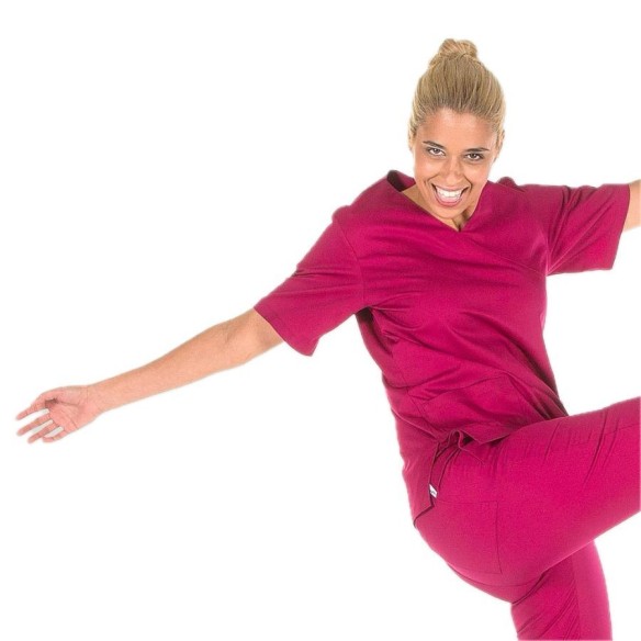 Blouse hygiénique unisexe en microfibre Nerea |  Gary | Veslab