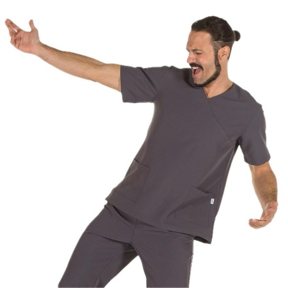 blusa sanitaria microfibra unisex nerea 20