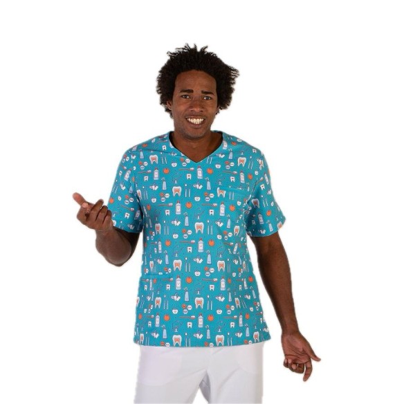 Blouse de dentiste en microfibre | Gary | Veslab