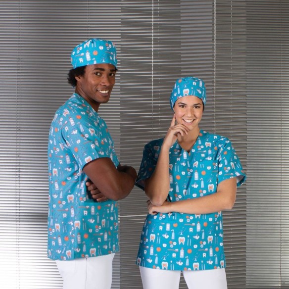 Microfiber dentist blouse | Garys | Veslab