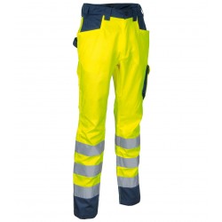 PANTALÓN DE ALTA VISIBILIDAD COFRA UPATA Amarillo