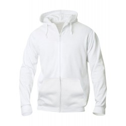 CLIQUÉ BASIC HOODED SWEATSHIRT FULL ZIP 