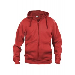 SUDADERA CON CAPUCHA Y CREMALLERA CLIQUÉ BASIC HOODY