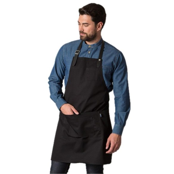 Davantal amb Peto Cinta de Cuir | Roba de Treball | VESLAB.COM