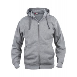 CLIQUÉ BASIC HOODED SWEATSHIRT FULL ZIP 