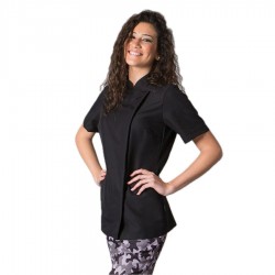 Chaqueta cocina mujer negra | Uniformes Garys | Veslab