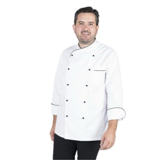 Jaqueta de cuina unisex NAPOLES |Uniformes Garys | Veslab 2